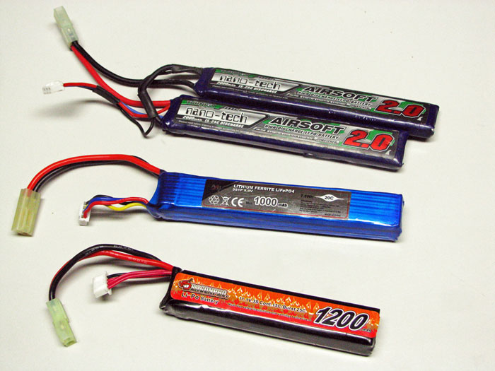 Overview of Airsoft Batteries
