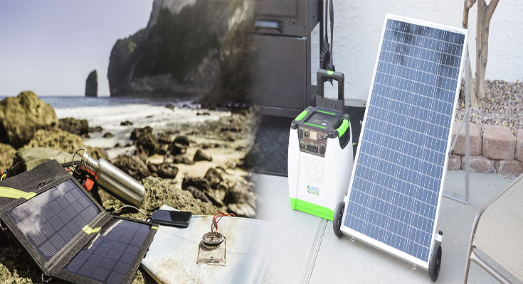 Compact and Efficient Portable Solar Power Systems for Residences