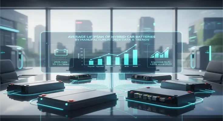 Average Lifespan of Hybrid Car Batteries by Manufacturer: 2026 Data and Trends