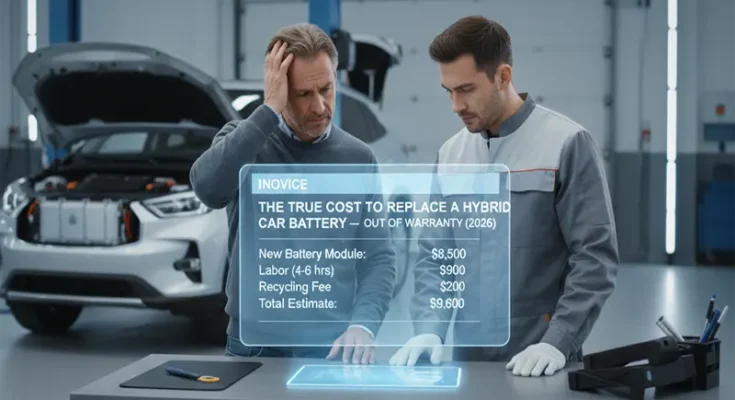 The True Cost to Replace a Hybrid Car Battery Out of Warranty in 2026
